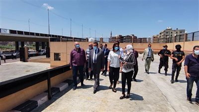 محافظ البحيرة يتابع تشغيل المحطة الوسيطة للقمامة بدمنهور