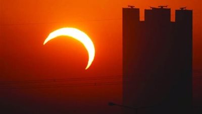 معهد الفلك:كسوف حلقي للشمس الخميس المقبل لا يرى في مصر