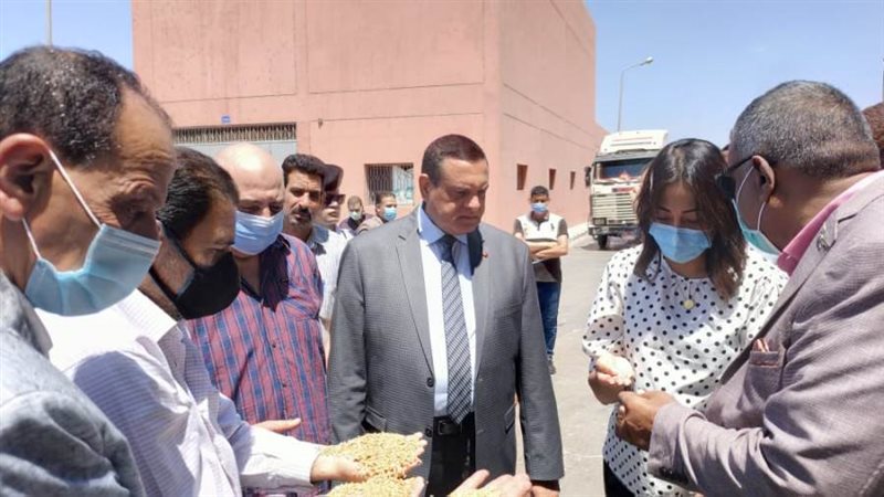 محافظ البحيرة يتفقد