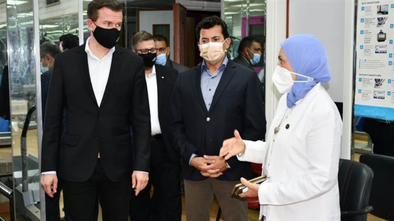 وزير الرياضة ورئيس