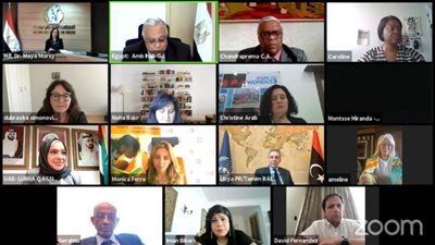 جهود مصر لمناهضة العنف ضد المرأة في جلسة افتراضية للأمم المتحدة بجنيف