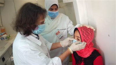 الكشف على 1163 مريضا خلال قافلة طبية بقرية بلال بن رباح بالبحيرة