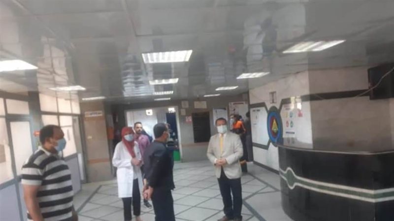 الدخاخنى يتفقد الأقسام