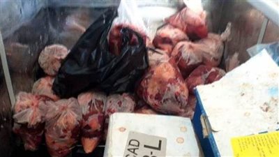 بيطري الشرقية: يضبط 2 طن و576 كجم دواجن غير صالحة للاستهلاك الآدمي