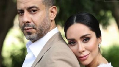 الصور الأولى من عقد قران محمد فراج وبسنت شوقي