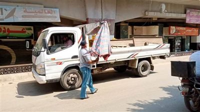 رفع ٣٧١ حالة إشغال طريق في حملة مكبرة بالبحيرة