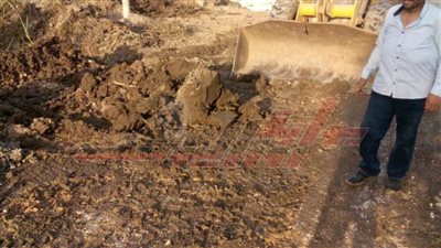 كفر الشيخ إحلال وتجديد خطوط مياه الشرب بمدينة بيلا