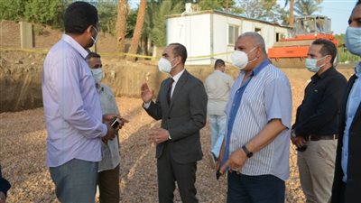 نائب محافظ سوهاج يتفقد مشروعات تطوير الريف المصري 