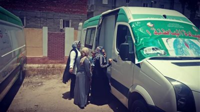 حياة كريمة.. قافلة طبية بقرية محمد رفعت بالبحيرة