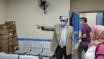 عميد طب بني سويف يتابع التجهيزات النهائية لمستشفى الأورام