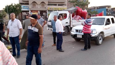 رفع ٧٠٤ حالات إشغال طريق في حملة مكبرة بدمنهور
