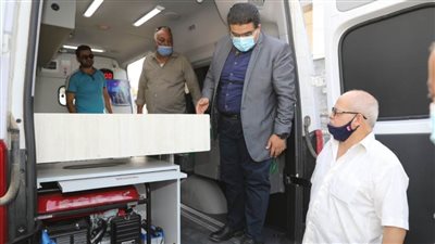 سيارة المركز التكنولوجي المتنقل تصل بني سويف