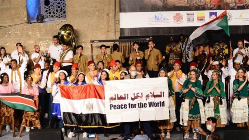 جانب من افتتاح مهرجان