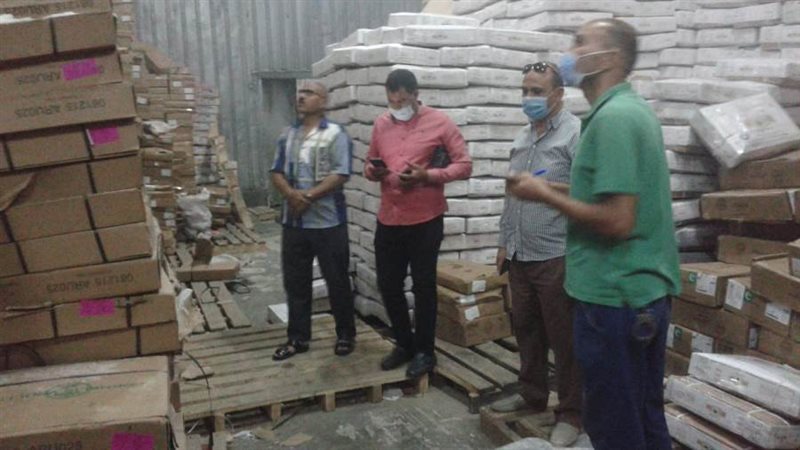 ضبط أسماك غير صالحة