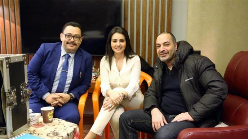 دينا فؤاد وأحمد رزق