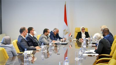 وزيرة الصحة تلتقي مدير المنح بالصندوق العالمي لمكافحة الإيدز والسل والملاريا