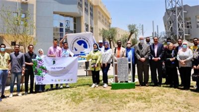 غرس شجرة زيتون بجامعة بدر رمز للعلاقة المصرية- الروسية