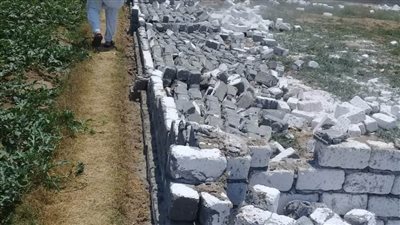 إيقاف أعمال مخالفة وإزالة تعديات على مساحة 1160 بالبحيرة