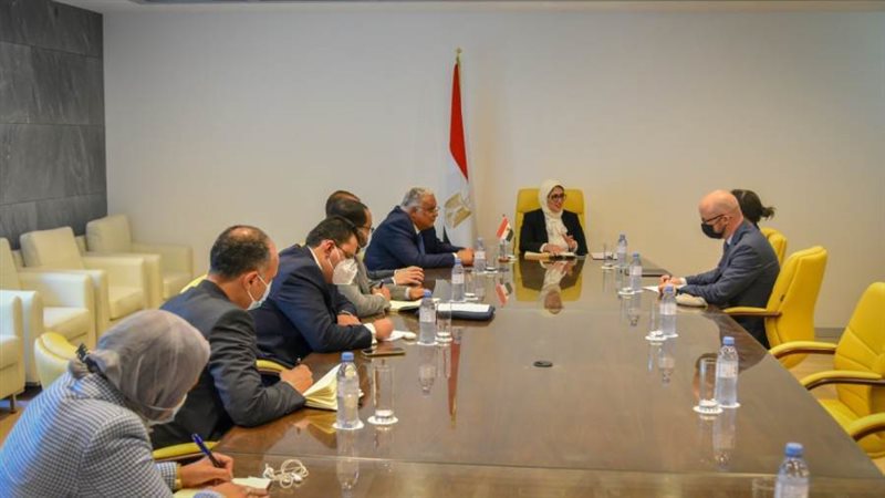 لقاء وزيرة الصحة