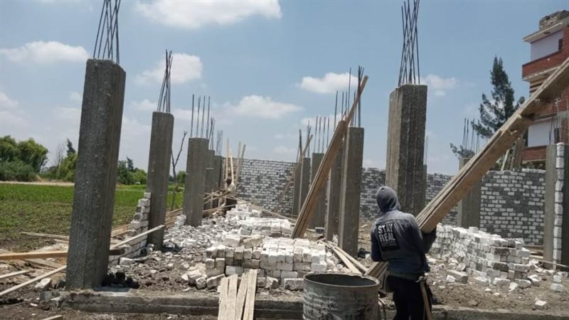 إزالة التعديات بالبحيرة