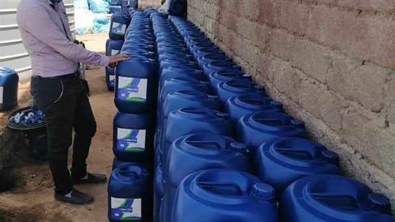 جانب من المضبوطات