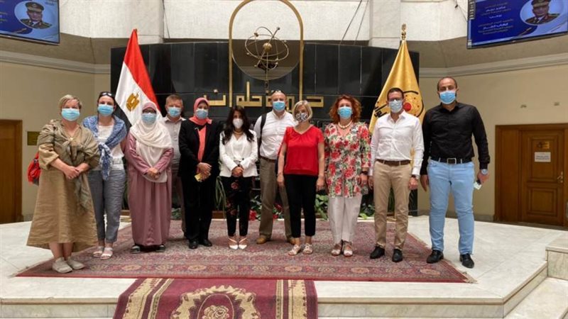 وفد جامعة اورادى