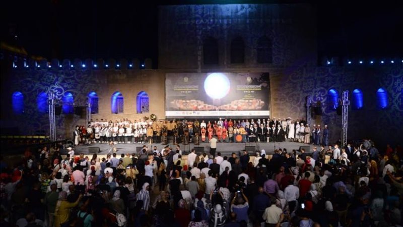 جانب من المهرجان