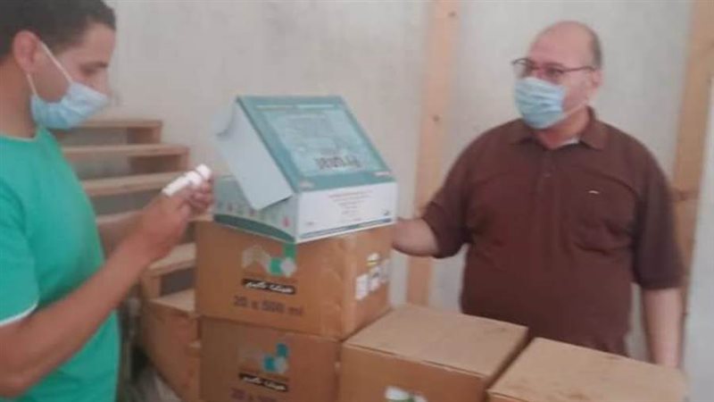 جانب من الحملة التموينية