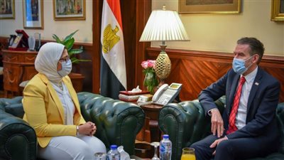 وزيرة الصحة تستقبل نائب مدير صندوق الأمم المتحدة للسكان لبحث سبل التعاون