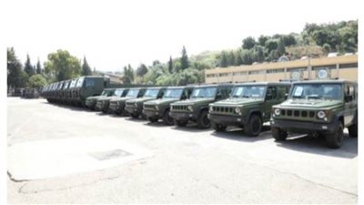 عاجل| لبنان تسلمت 100آلية عسكرية من دولة تزحف بقوة للقيادة