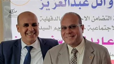 تهنئة بترقية حسن زاهر  مدير عام إدارة الجمالية الإجتماعية بالدقهلية 