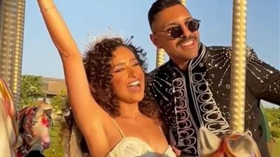 أول فرح في الملاهي.. حسن أبو الروس يحتفل بزفافه في زيد بارك