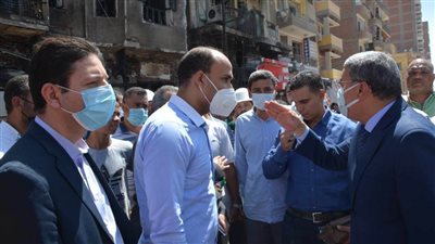 عاجل.. ارتفاع خسائر حريق أبوقرقاص ل ٦ محلات ومنزل و٢٤ مصابا