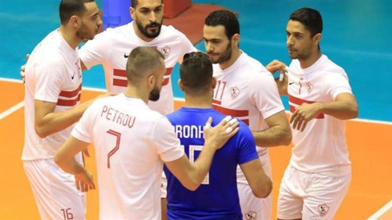 فريق الطائرة بالزمالك