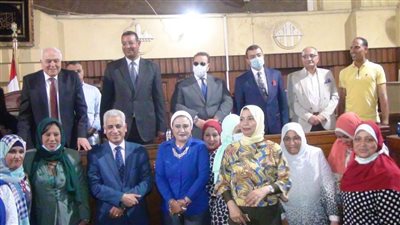 تكريم  المستشار أحمد عبده الأودن رئيس استئناف القاهرة عضو مجلس القضاء الأعلى 