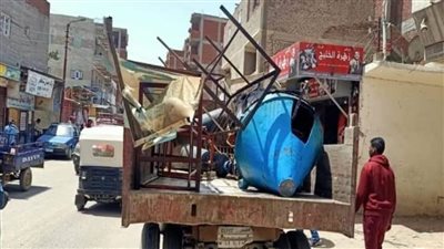  تحرير 7 محاضر ورفع إشغالات بحي ثالث الإسماعيلية