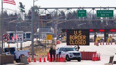 الولايات المتحدة تمد إغلاق الحدود مع كندا والمكسيك حتى 21 يوليو