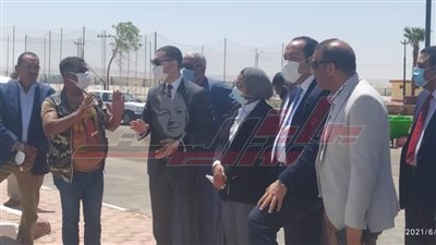 نائب محافظ كفر الشيخ يتفقد مواقع الأراضي القابلة للزراعة بالوادي الجديد