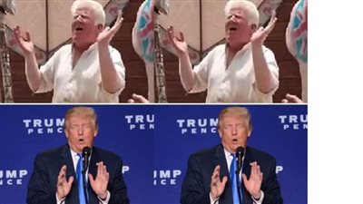  شبيه دونالد ترامب الجديد رجل من باكستان