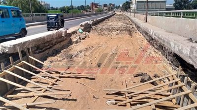  إحلال وتجديد كوبري البدالة العلوي بمدينة دسوق في كفر الشيخ