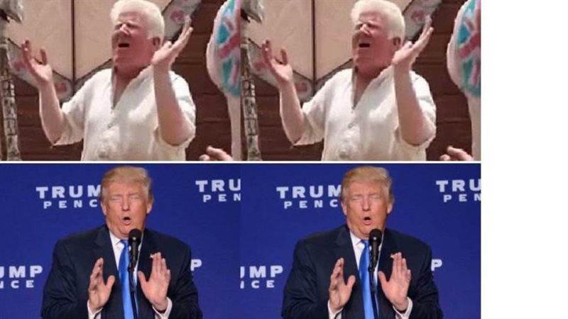 ترامب وشبيهه