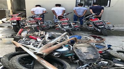 عاجل| ضبط تشكيل عصابي تخصص في سرقة الدراجات النارية