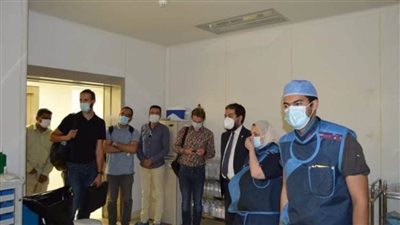 وفد أوكراني يزور مستشفى أطفال المنصورة الجامعي