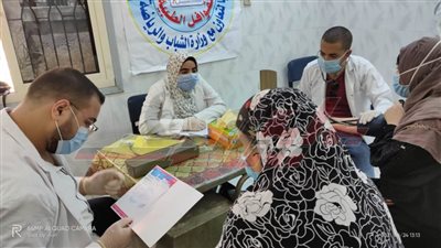 جامعة كفر الشيخ تنظم قافلة متعددة التخصصات