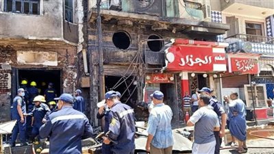 وفاة مصاب في حريق أبوقرقاص جنوب المنيا
