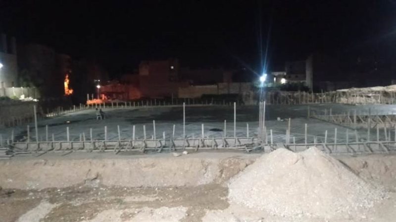 جانب من اعمال المستشفي