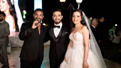 نجوم الفن والمجتمع يحتفلون بزفاف المنتج أنور البعثي