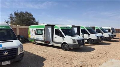 الكشف على 1096 مواطنا بمبادرة