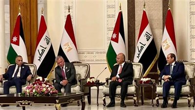 عاجل| الرئيس السيسي يشارك في اجتماع رباعي في بغداد