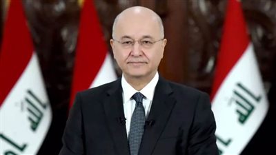 الرئيس العراقي: نتطلع للاستفادة من التجربة المصرية الناجحة لإعادة إعمار العراق